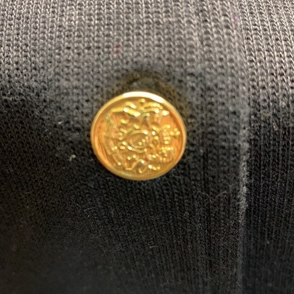 Vintage Nonpareil Embroidered Buttoned Sweater Size Large Black - Picture 6 of 13